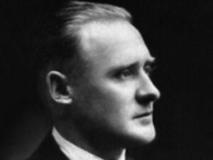 R J Mitchell Spitfire, side profile