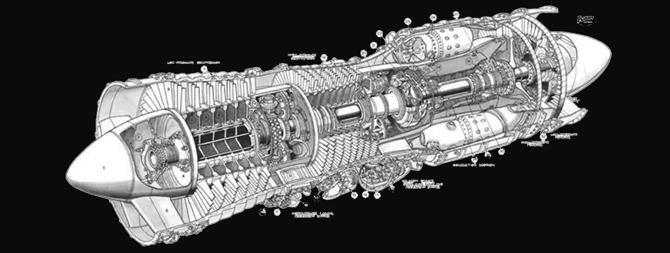 Olympus engine drawing