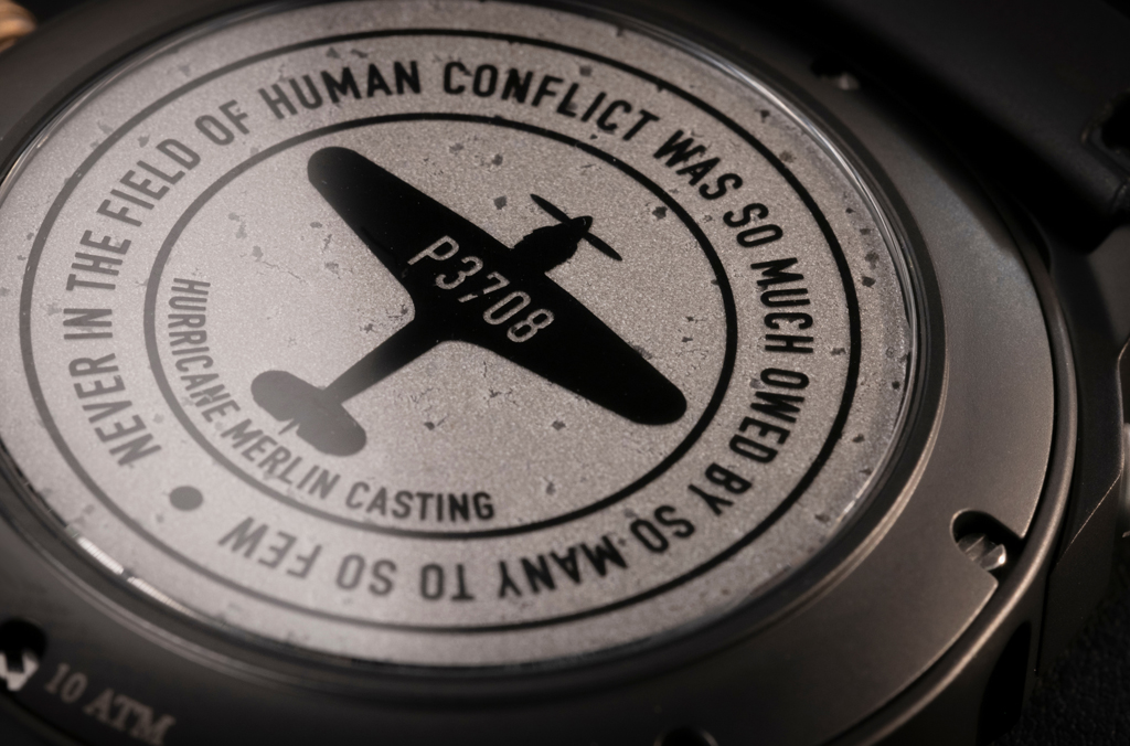 Back of H1 blackout watch