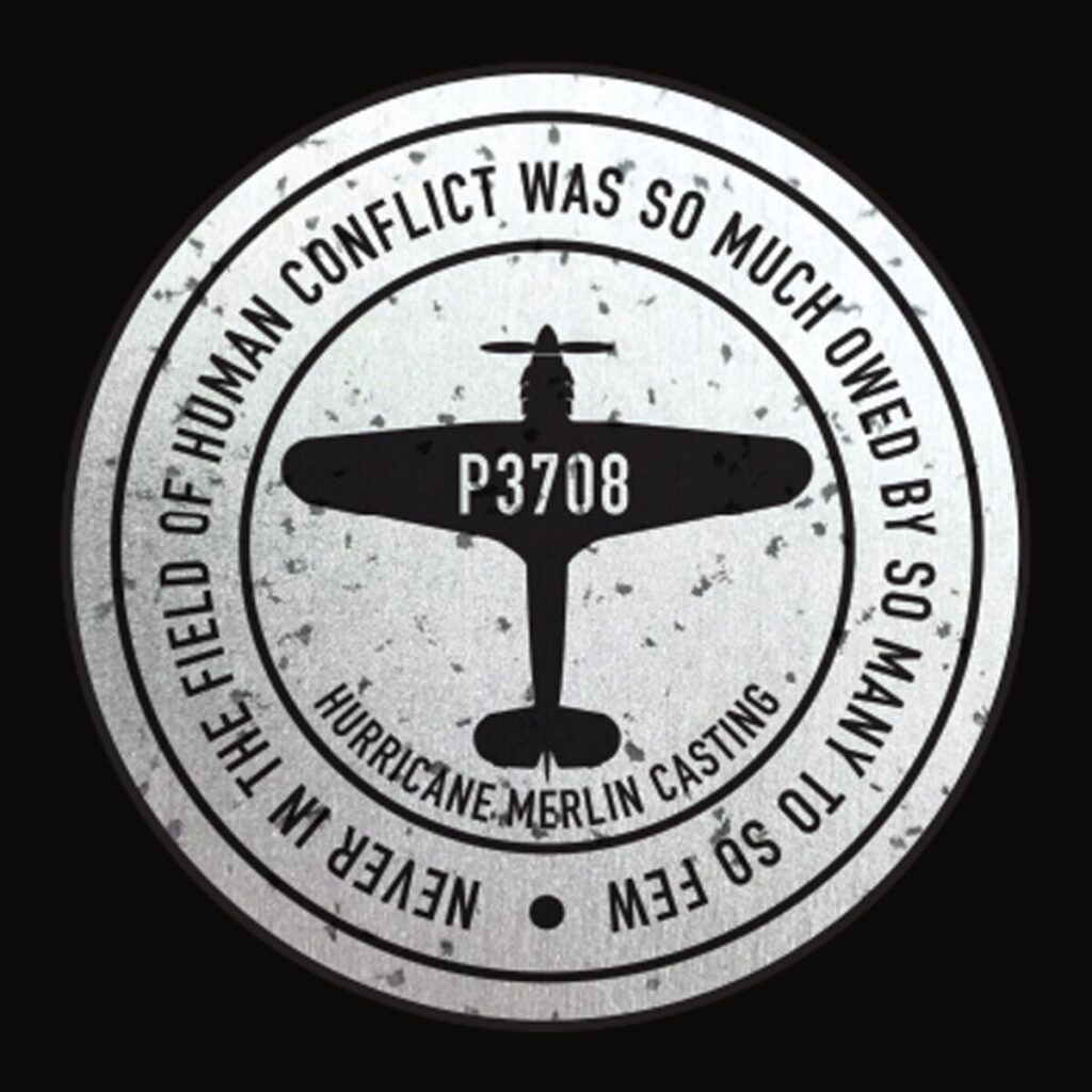 Printed back and disc from H1 watch