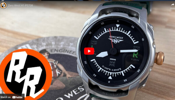 Close up of H1 watch link to video