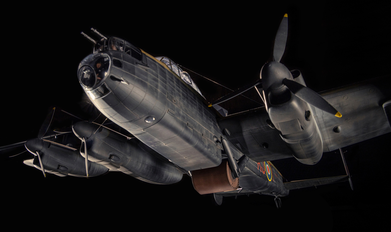 Dambuster model from below