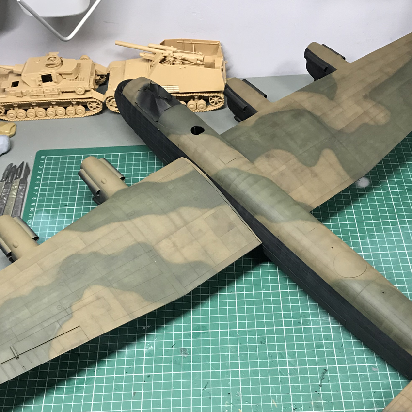Dambuster model being built