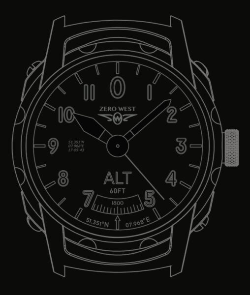 DB-80 technical drawing