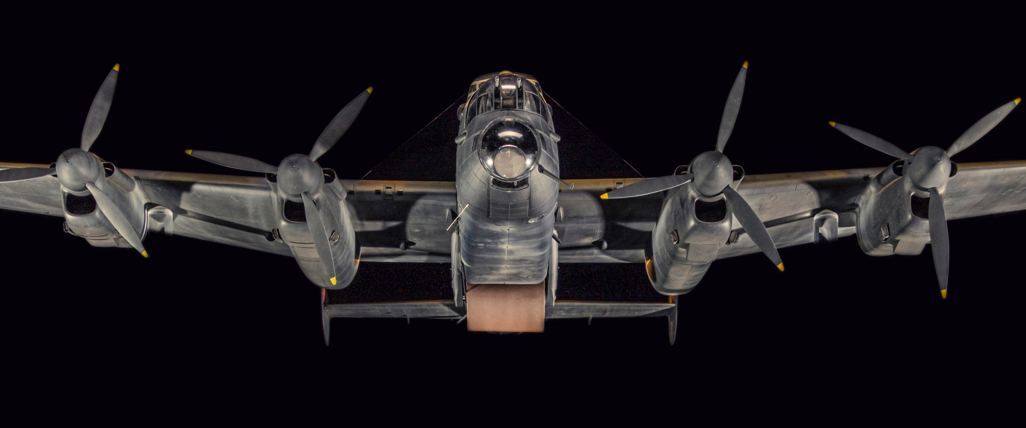 Lancaster bomber model