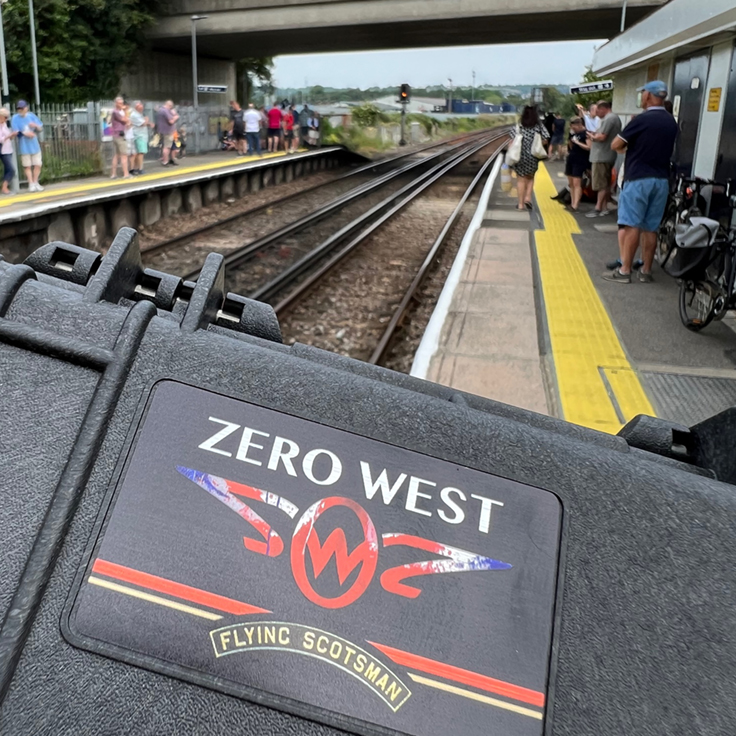 Watch box at railway station